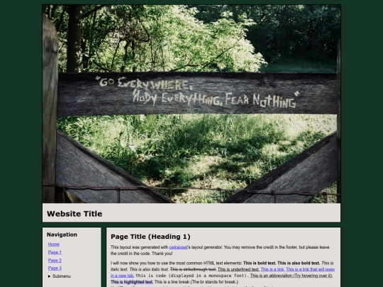 blog screenshot