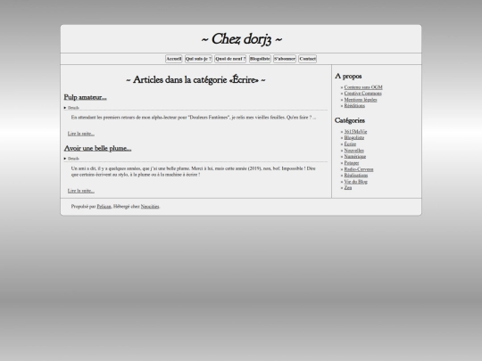 category/ecrire screenshot