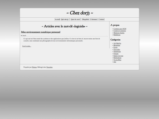 tag/logiciels screenshot