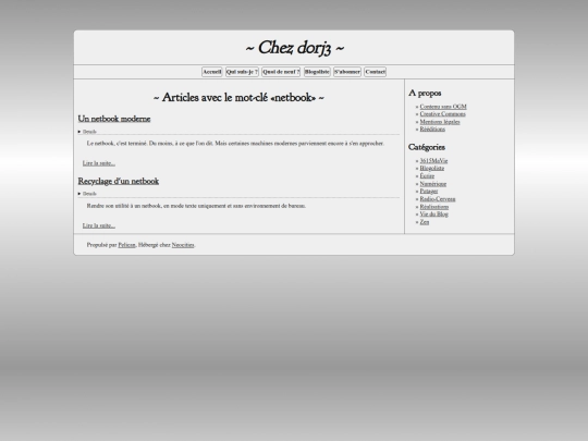 tag/netbook screenshot