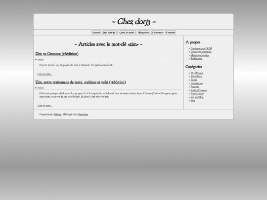 tag/zim screenshot