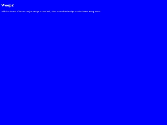 not_found screenshot