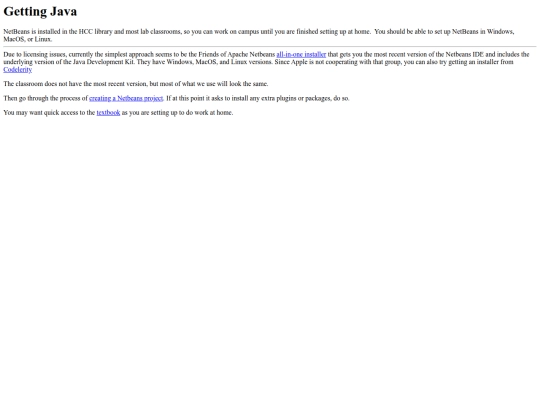 javainfo/getJava screenshot
