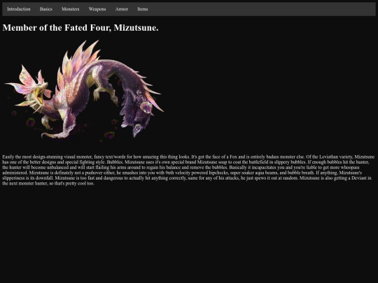 Mizutsune screenshot