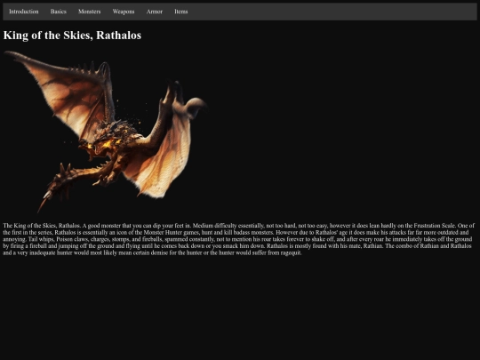 Rathalos screenshot