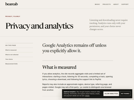 privacy screenshot