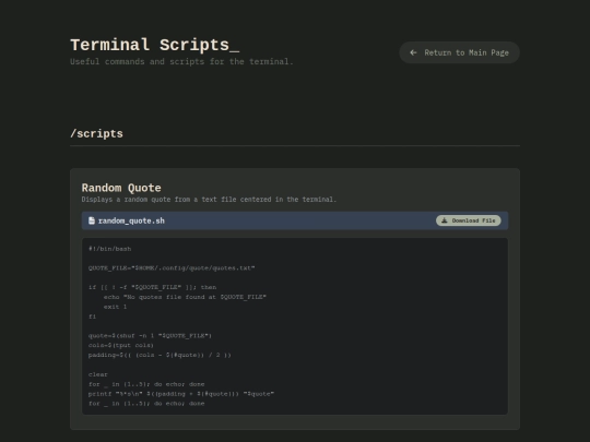 linux-stuff screenshot