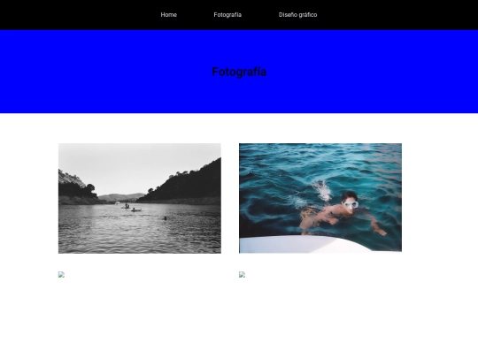 Web básica/fotografia screenshot
