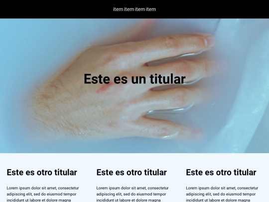 estructura básica screenshot