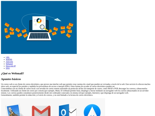 webcolectiva/webmail screenshot