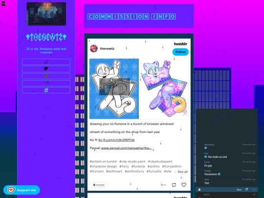 Main Site/promo screenshot