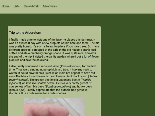 page_adventures screenshot