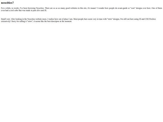 pages/about/neocities screenshot