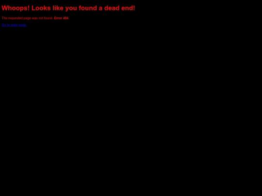 not_found screenshot