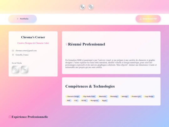 cv screenshot