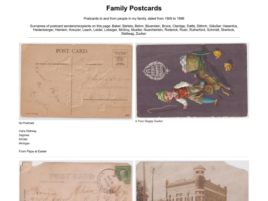 PostcardMuseum/FamilyPostcards screenshot