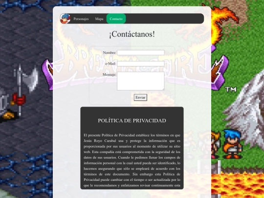 contacto screenshot