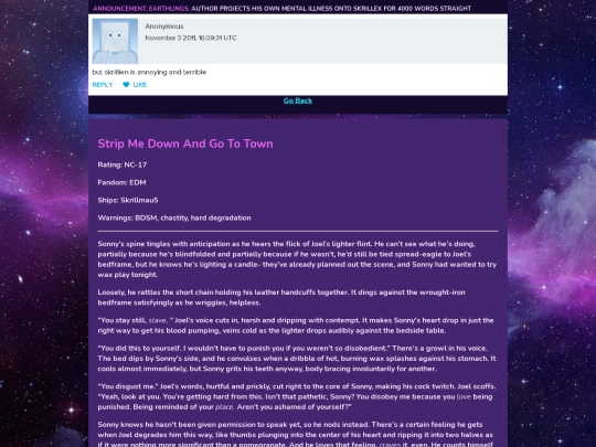 Fic/EDM/strip_me_down screenshot