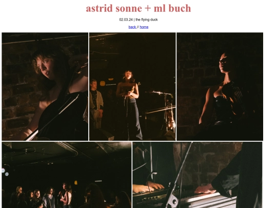 gigs/astridml screenshot