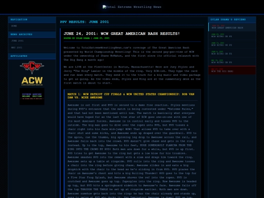 TEWNews/tewn062401gab screenshot