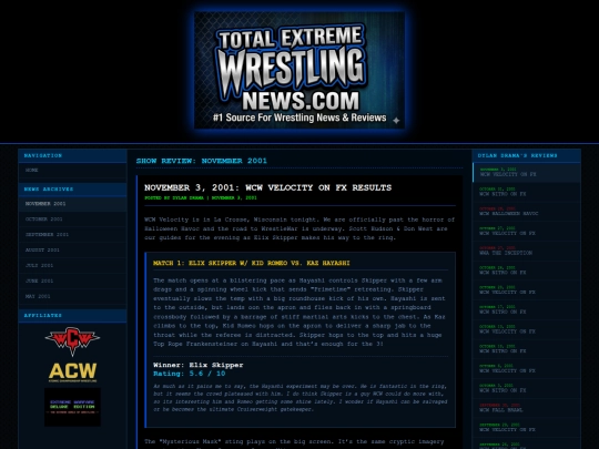 TEWNews/tewn110301velocity screenshot