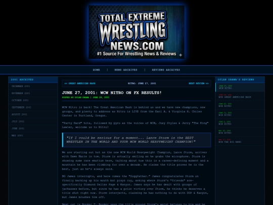 TEWNews/wcwnitro/010627nitro screenshot