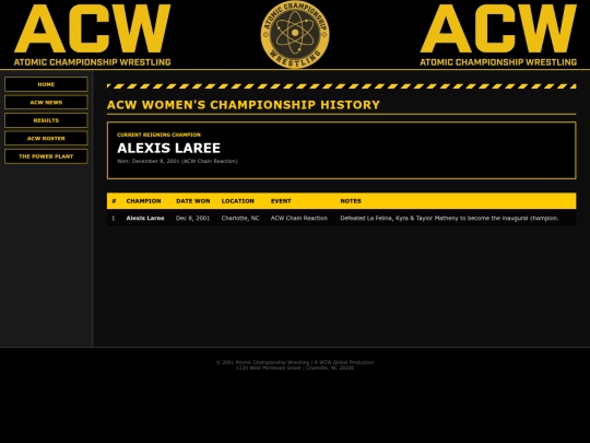 acw/womentitle screenshot
