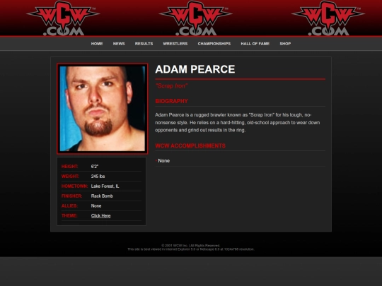 adampearce screenshot