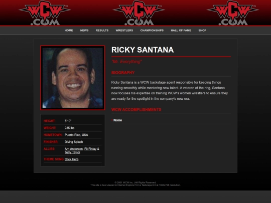 rickysantana screenshot