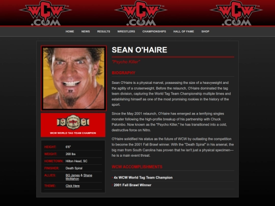 seanohaire screenshot