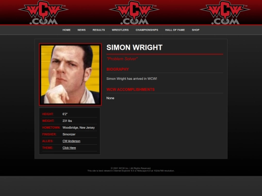 simonwright screenshot