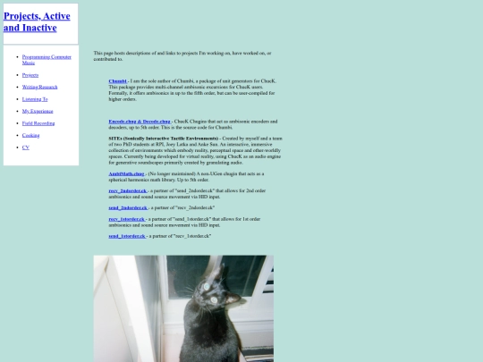 projects screenshot