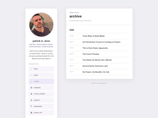 archive screenshot