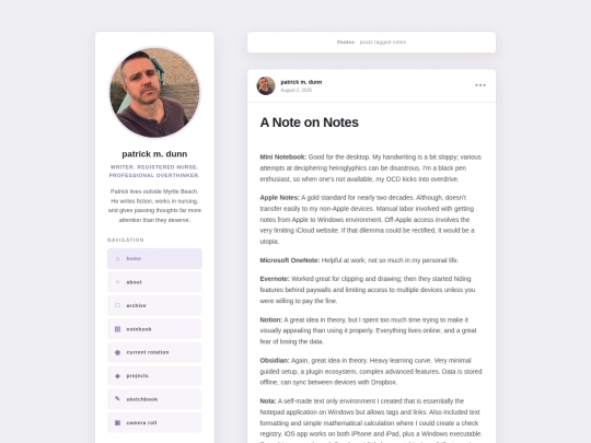 tag/notes screenshot