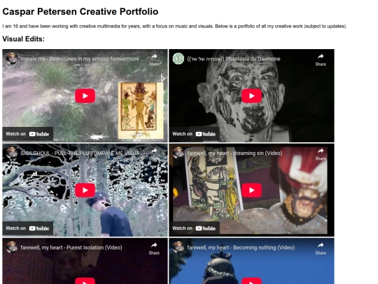portfolio screenshot