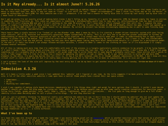 blog screenshot