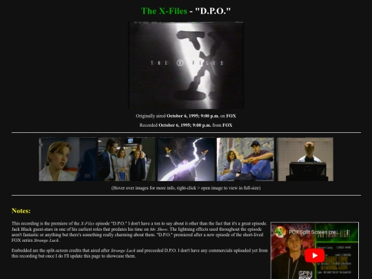 1995-10-06 D.P.O. screenshot