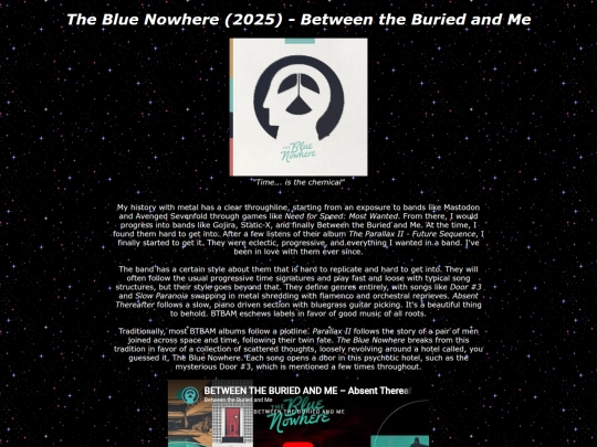 bluenowhere screenshot