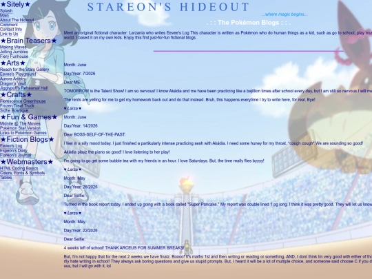 eeveeslog screenshot
