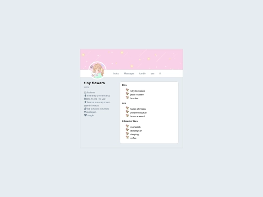 index screenshot