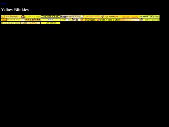 blinkies/yellow screenshot