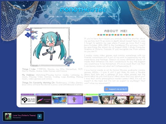 about-me screenshot