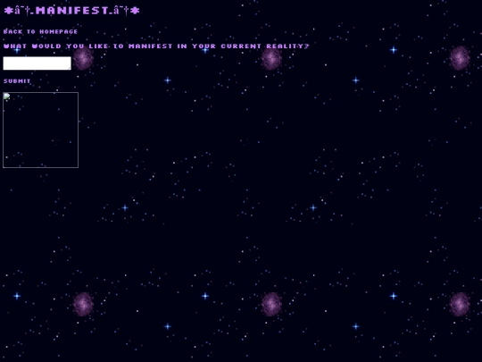 manifest screenshot