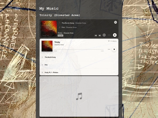 music screenshot