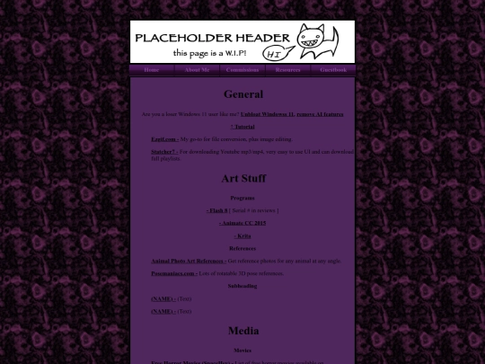 resources screenshot