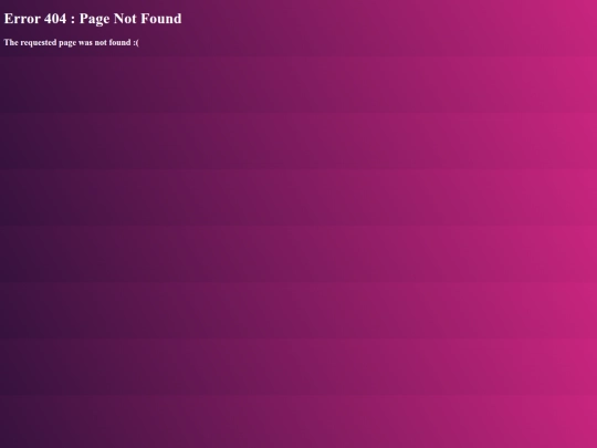 not_found screenshot