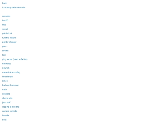 projects/scratch/extensions/turbowarp screenshot