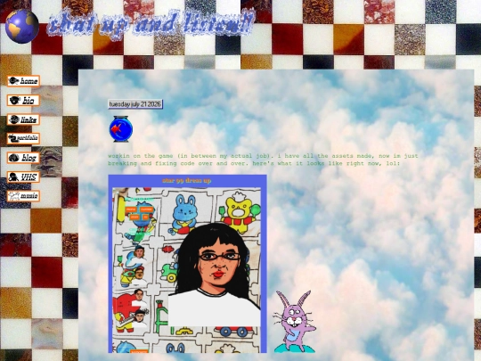 blog screenshot