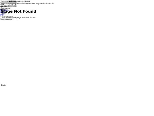 eXe _ Inicio screenshot