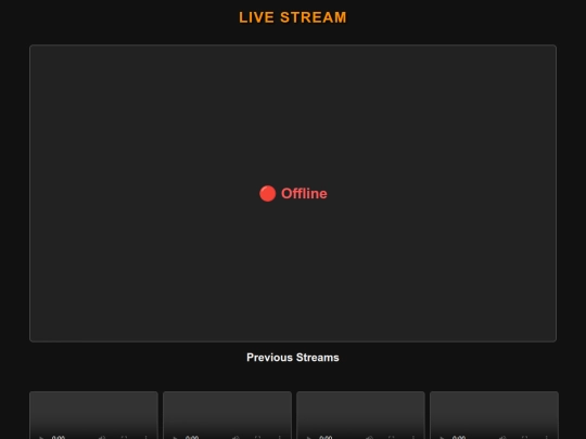pages/projects/livestream screenshot